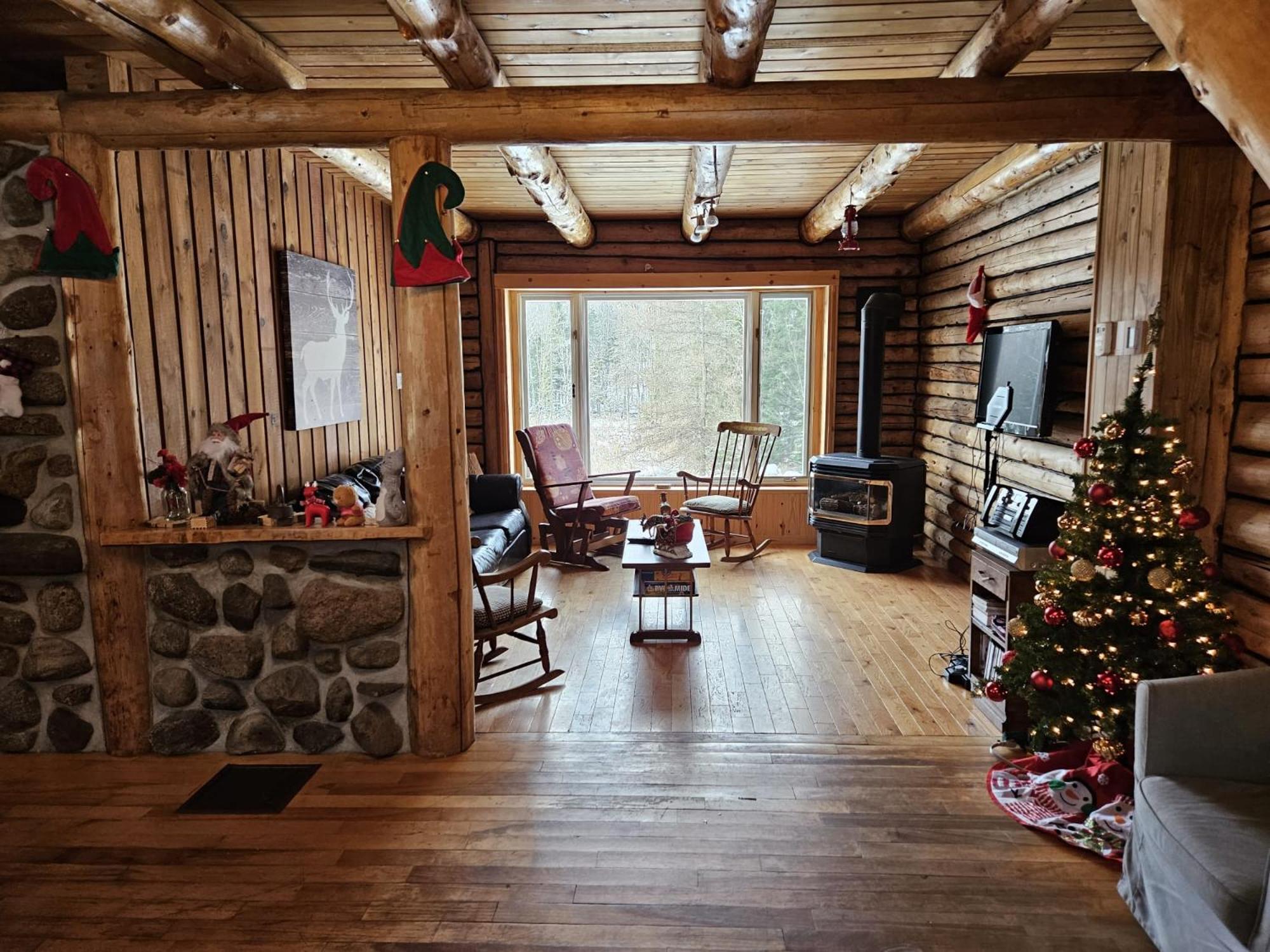 Cozy Log Cottage La Minerve Luaran gambar